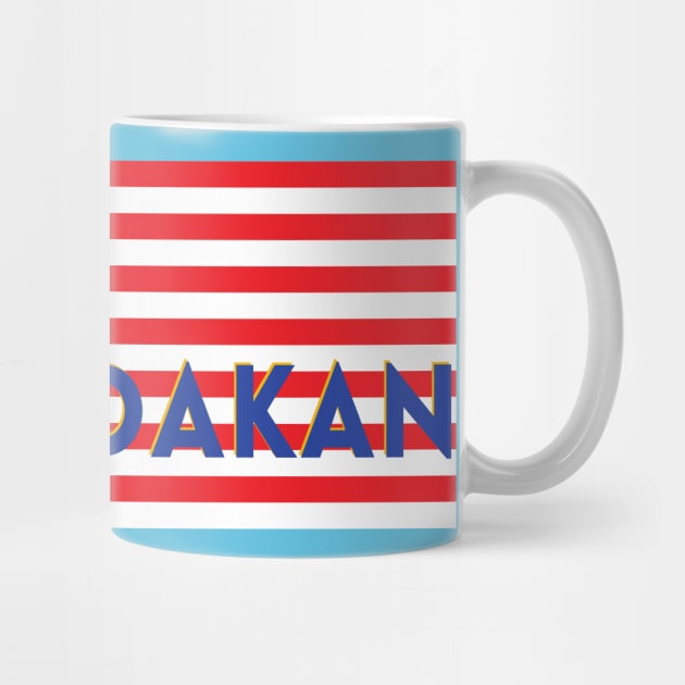 Sandakan City in Malaysian Flag by aybe7elf